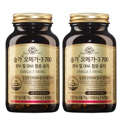 솔가 오메가3 700, 60정, 72g, 2개