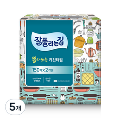 잘풀리는집 뽑아쓰는 키친타올 150매, 10개