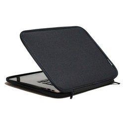 인트존 스탠드형 노트북 파우치 INTC-215G, 스모키 블랙, 15.6in