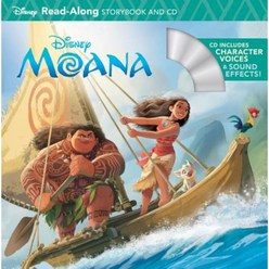 Moana Read-Along Storybook & CD, Disney Press