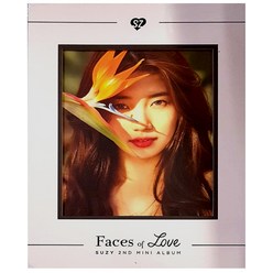 수지 - FACES OF LOVE 미니 2집 랜덤 발송, 1CD