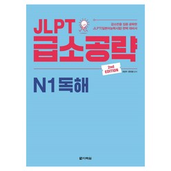 JLPT 급소공략 N1 독해:급소만을 집중 공략한 JLPT(일본어능력시험) 완벽 대비서, 다락원, JLPT 급소공략 시리즈
