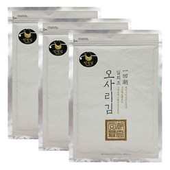 만전김 일회조 오사리김, 40g, 3개