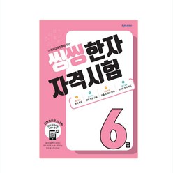 씽씽 한자 자격시험 6급, 천재교육