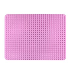 요고요 24 x 32칸 듀플로용 레고호환블록, 핑크