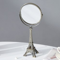 마켓비 DAILY X3 양면 에펠탑형 탁상거울, 혼합색상