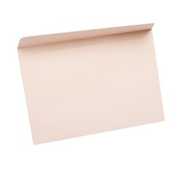 카드 엽서 우편 규격봉투 A5 21.5 x 15.5 cm, 핑크하트, 50개