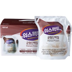 서울에프엔비 위스펙트 균형단백질, 20개, 125ml
