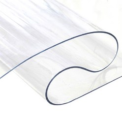 예피아 PVC 투명매트 모서리라운딩, 투명, 70cm x 80cm x 3mm