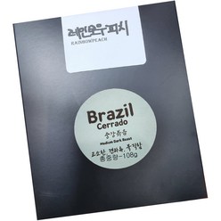 레인보우피치 드립백 RP 커피 브라질 세하도, 108g, 1개, 핸드드립