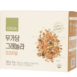 올가홀푸드 무가당 그래놀라 오리지널 10p, 300g, 1개