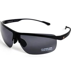 체인지마스터 초경량 스포츠 편광 렌즈 선글라스 14g, 블랙