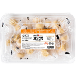 호박 큰 도시락 엿, 130g, 1개