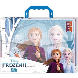 디즈니 가방 퍼즐 : 겨울왕국 2 미지의 세계로 12. 16. 24. 30조각, 아이엔피