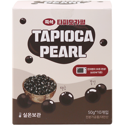 마녀의부엌 상온 즉석타피오카펄, 50g, 10개입, 1개