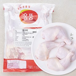올품 닭통다리 장각 진공팩 (냉장), 1kg, 1개