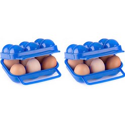 휴대용 12구 계란 보관함, 1개입, 1세트