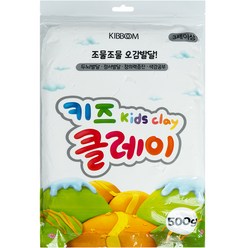 키즈 클레이, 흰색, 500g