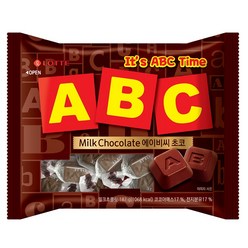 롯데 에이비씨(ABC) 초콜릿, 187g, 1개