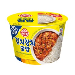 오뚜기 맛있는 컵밥 김치참치덮밥, 310g, 1개
