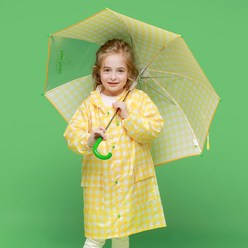 캔디베이비 아동용 체크 우산
