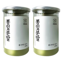 헬로우그린 국내산 뽕잎분말, 2개, 220g