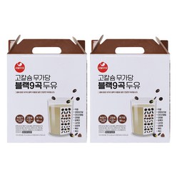 서울우유 고칼슘 무가당 블랙9곡 두유, 190ml, 32개