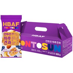 HBAF 먼투썬 하루견과 기프트세트 퍼플, 600g, 1박스