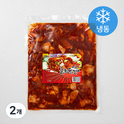 맛잽이식품 매운춘천닭갈비 (냉동), 800g, 2개