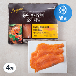 동원 훈제연어 오리지널 (냉동), 180g, 4개