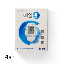 매일잰 혈당측정기, GM01NCC, 4개