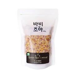 바비조아 유기농 베러 라이스 5믹스 오색현미, 500g, 1개