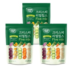 크리스피 리얼칩스, 120g, 3개