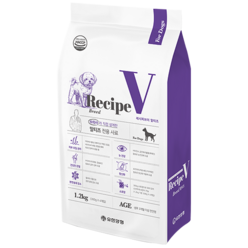 유한양행 Recipe V 강아지 견종별 맞춤식사료, 말티즈, 1.2kg, 1개