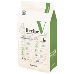 유한양행 Recipe V 고양이 처방식사료, 다이어트, 1.2kg, 1개
