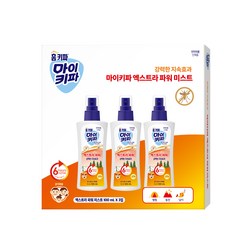 홈키파 마이키파 엑스트라 파워 미스트, 3개, 100ml