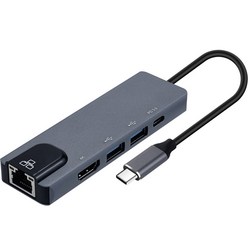 컴스 USB C타입 멀티 도킹 스테이션 허브 FW838, 혼합색상
