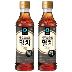 청정원 제주 모슬포 멸치액젓, 750g, 2개