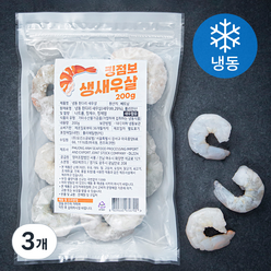 킹점보 손질 생새우살 (냉동), 200g(11~15미), 3개