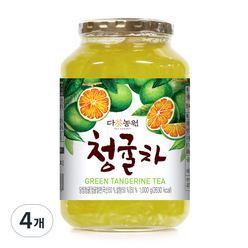 다농원 청귤차, 1kg, 1개입, 4개