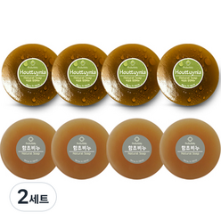 프로버블리 어성초 중성비누 110g x 4p + 함초 중성비누 110g x 4p 세트, 2세트