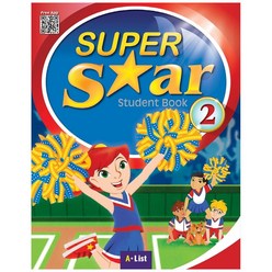 Super Star 2 Student Book (Paperback + App), A List