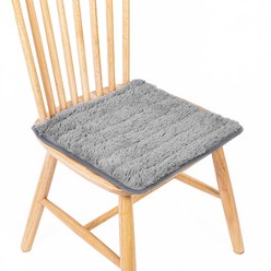 하이제이비 고정끈 극세사 의자 방석