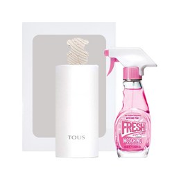 TOUS 레 콜로뉴 우먼 EDT 50ml + 모스키노 핑크 EDT 30ml, 1세트