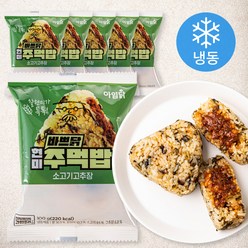 아임닭 바쁘닭 현미 주먹밥 소고기 고추장 (냉동), 100g, 6개