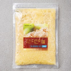 신신팜 국내산 다진마늘 파우치형, 1kg, 1개