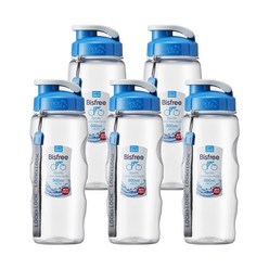 락앤락 스포츠 핸디 물병 5p, 블루, 500ml