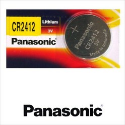파나소닉 CR2412(1알) 3V 리튬전지 리튬건전지, 상품선택, 본품