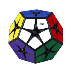 간 간즈 GAN QiYi Kilominx 매직 스피드 큐브 스티커리스 전문 피젯 장난감 2x2 Cubo Magico 퍼즐, Black