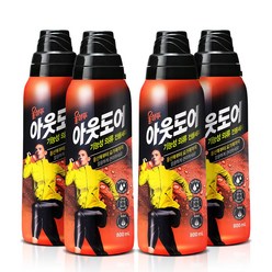 애경 울샴푸 아웃도어 기능성의류 전용세제, 800ml, 4개